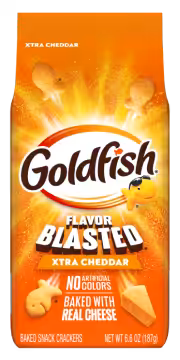 Package of Goldfish® Flavor Blasted baked snack crackers