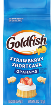 Package of Goldfish® Strawberry Shortcake Graham cracker snacks